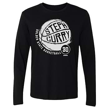 CURRY Tシャツ Men's Stephen Curry Black Golden State Warriors 4,000 Threes